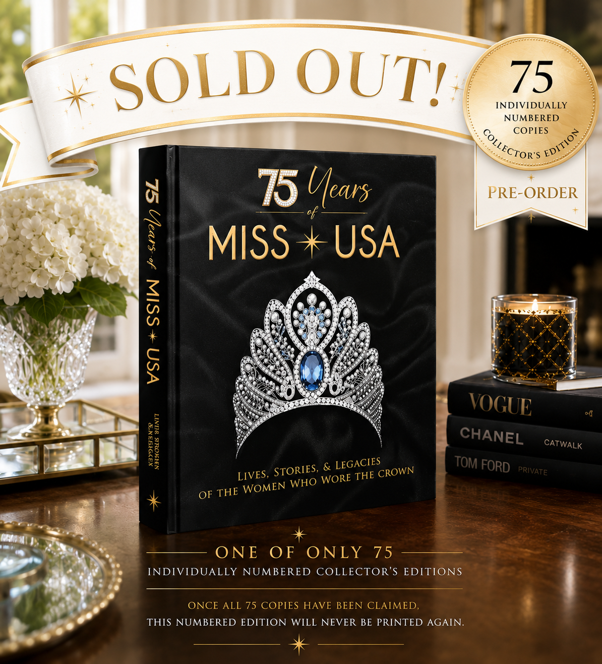 Miss USA 75th Anniversary Collector's Edition Book