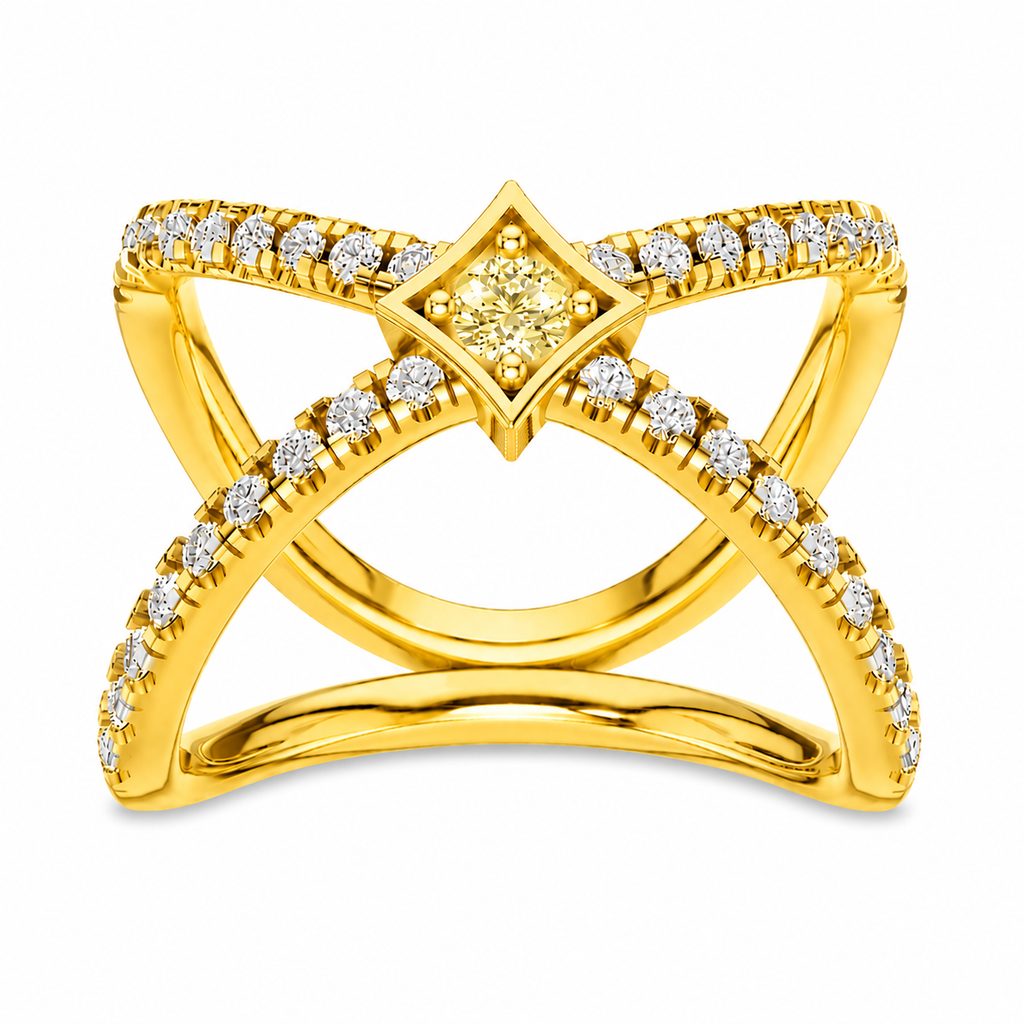 Golden Icon Ring