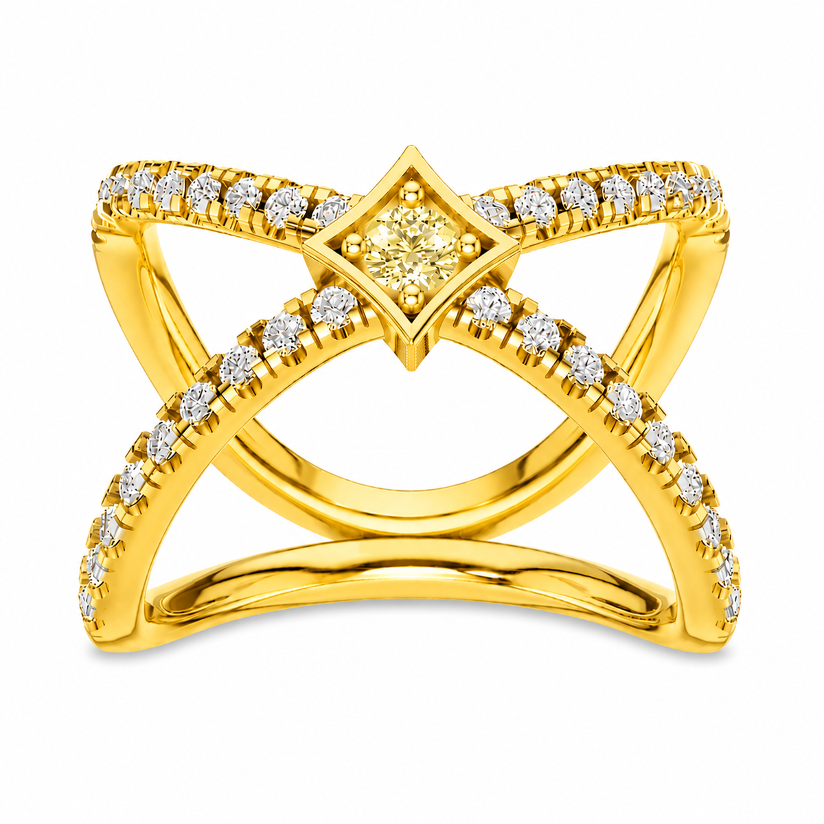 Golden Icon Ring