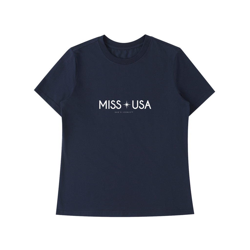 Miss USA Essential Standard Shoulder T-Shirt