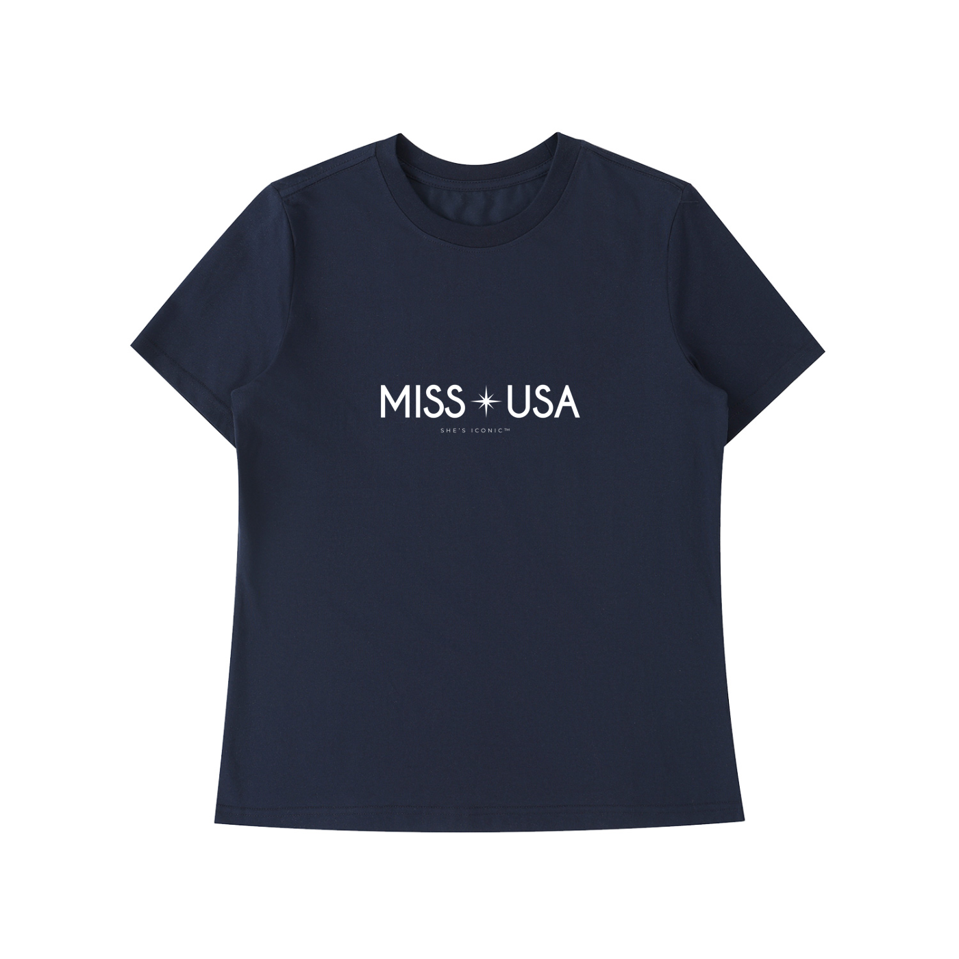 Miss USA Essential Standard Shoulder T-Shirt