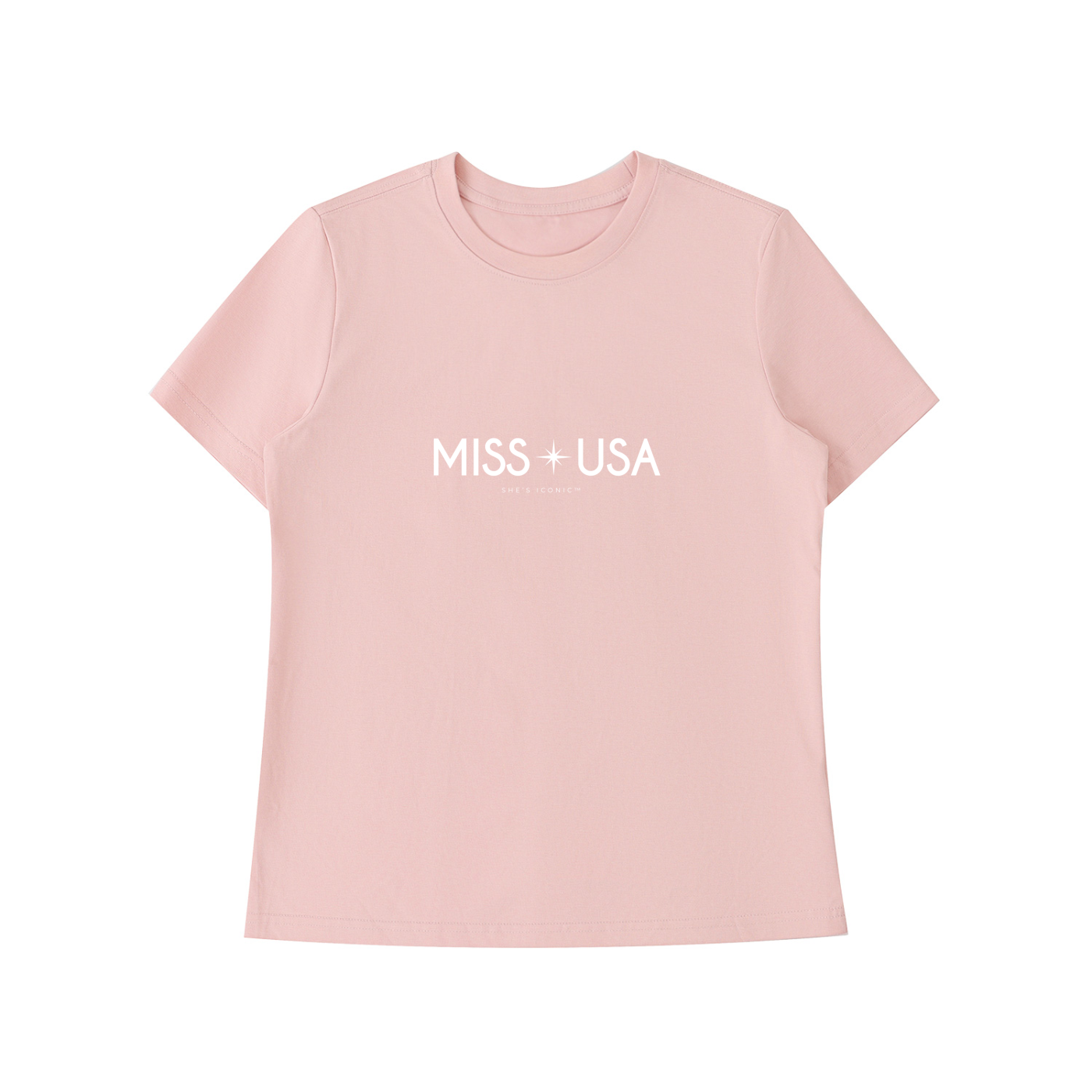Miss USA Essential Standard Shoulder T-Shirt