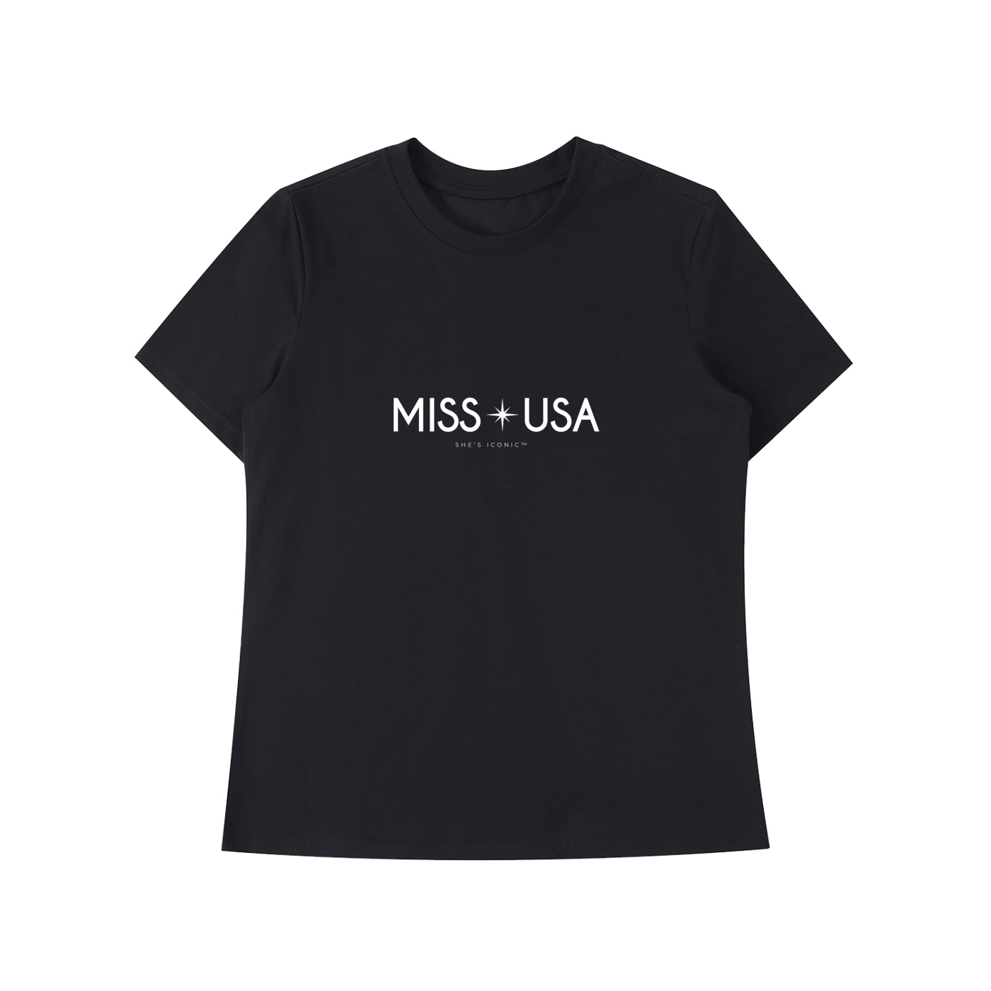 Miss USA Essential Standard Shoulder T-Shirt