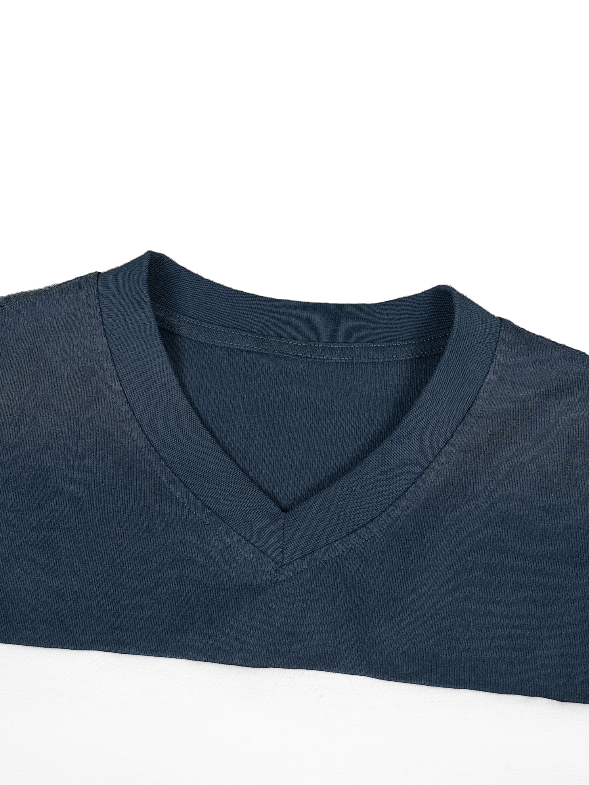 Miss USA Sun Fade Color-Block T-Shirt